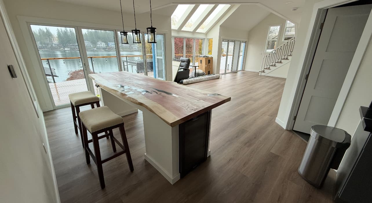 Kitchen remodel by Evergreen Building Group in Seattle